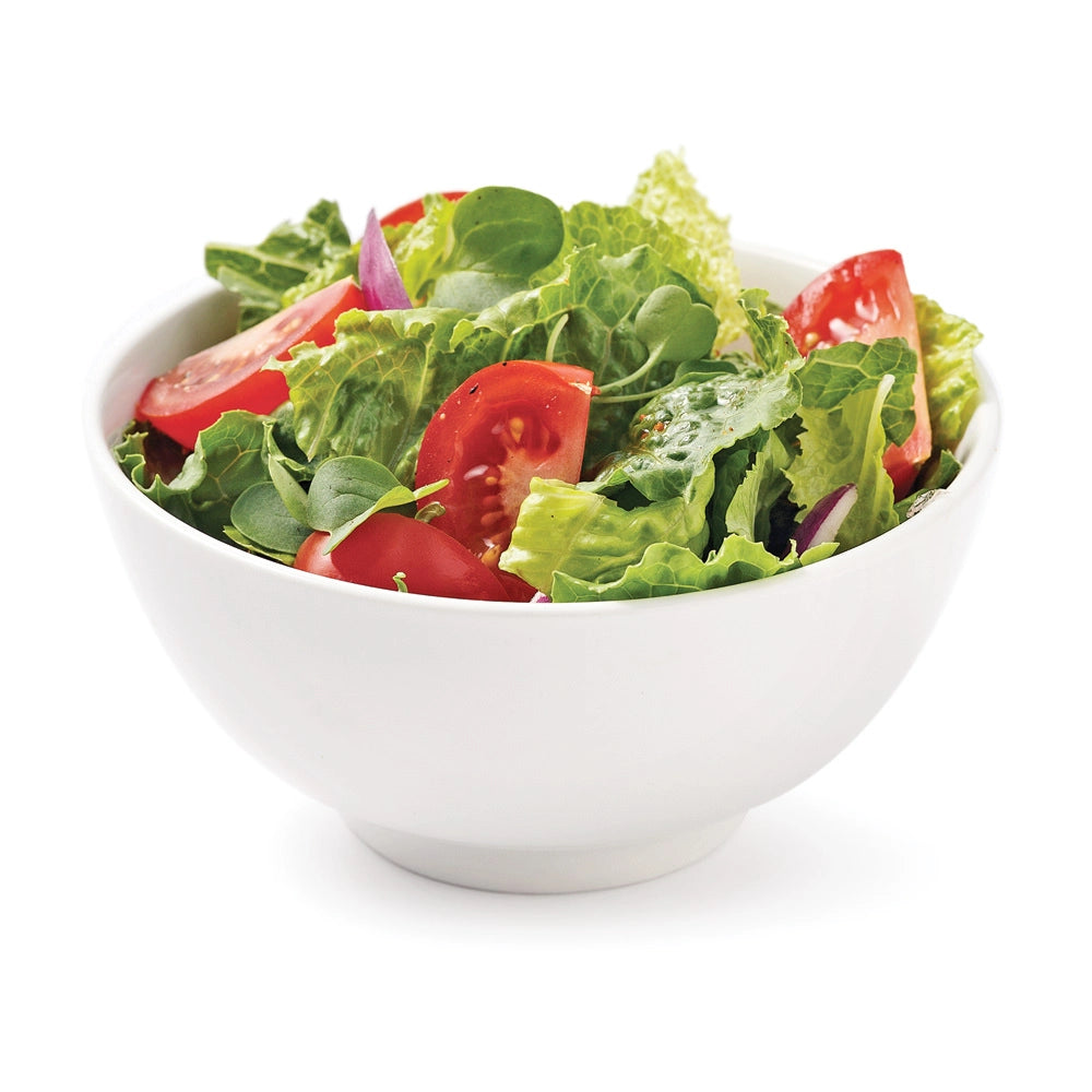 Salade fraîche et saine avec laitue, tomates et micropousses Van Leaf. Idéale pour une recette facile et un boost de vitalité quotidienne. santé bio alimentation nutrition cuisine écologie healthy